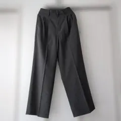 新品未使用【GLOBAL WORK】あったかウツクシルエットワイドパンツ Ｌ