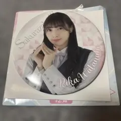 사쿠라자카46 사쿠라자카46 쿠지 BIG캔 배지 와타나베 리카