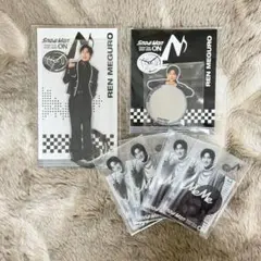 Snow Man ON アクスタ ミラーステッカー クリアステッカー 目黒蓮