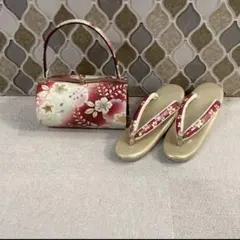 未使用　和装用バッグと草履のセット　成人式　卒業式　結婚式