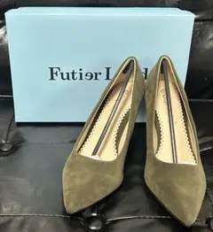 未使用　Futier Land パンプス　カーキ　35のサムネイル