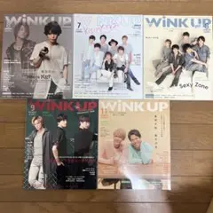 Wink Up 2016年 バックナンバー 5冊まとめ売り