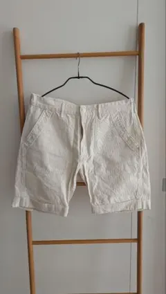 DANTON ホワイトショートパンツ 40のサムネイル