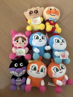 アンパンマンキャラクター ぬいぐるみ 8体セット　まとめ売り