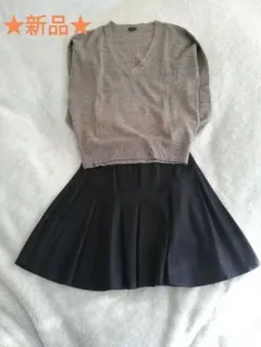 ★新品★イタリア DANI ミニフレアスカート