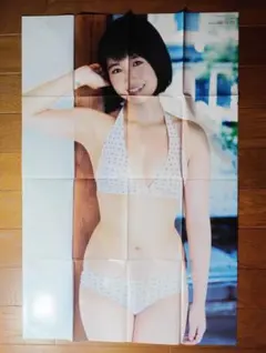 HKT48 朝長美桜 特大片面ポスター 1枚