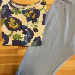花柄パジャマセット サイズ80