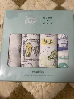 aden + anais ディズニーベビー おくるみ 4枚セット