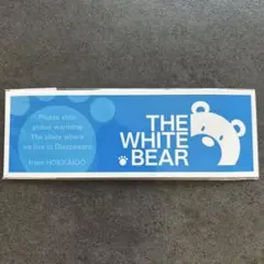 THE WHITE BEAR ステッカー 北海道