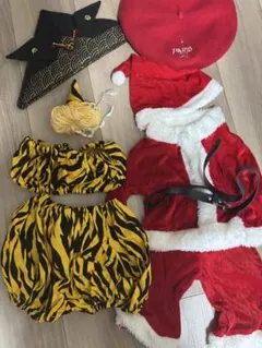 生後6ヶ月〜1歳半　コスプレ　サンタ　端午の節句　豆まき　節分　鬼　兜