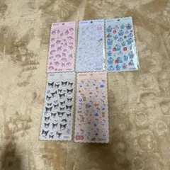 サンリオクロミシナモンキティハンギョドンマイメロふわふわシール