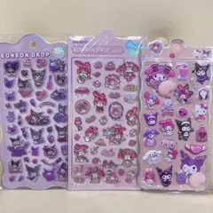 プニプニおしりシール＆ボンボンシール3種類セット【M3】