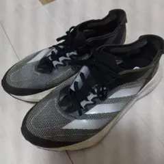 adidas Adizero Boston 12 ブラック/グレー