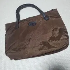 気まぐれセール❗イビザ　IBIZA　ナイロン　ミニトートバッグ❗レザーハンドル