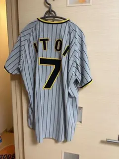 新品未着用 阪神 糸井嘉男 直筆サイン入り ウル虎の夏 レプリカユニフォーム 阪神タイガース 糸井嘉男 ウル虎の夏レプリカ ユニフォーム 背