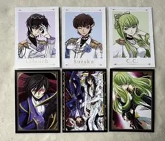 コードギアス アニメイト 特典 ポストカード ルルーシュ 6点セット ③
