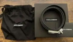 DOLCE & GABBANA ブラックベルト