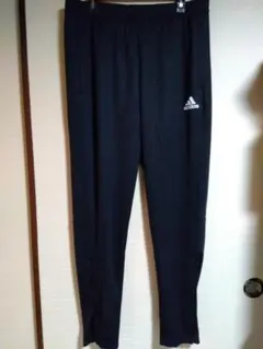 3XO/黒/新品タグ無/アディダス/ジャージ ロングパンツ トラックパンツ 5L