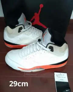 Nike Air Jordan 5 "Orange Blaze"エアジョーダン5のサムネイル