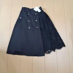 【トッコクローゼット】レースコンビロングスカート　新品Mのサムネイル