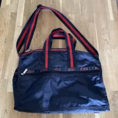 LeSportsac ボストンバッグ ネイビー レッドのサムネイル