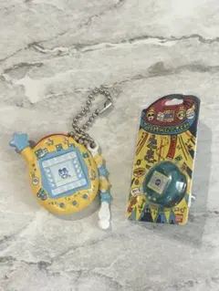 うらまめっち　ミニチャーム、Ringcolle! たまごっち　2点セット