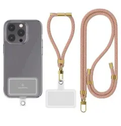 新品未開封！スマホ ショルダー ストラップ ハンドストラップ レインボー