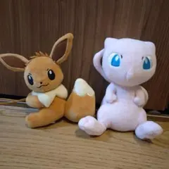 Pokémonポケモンイーブイ ミュウ ぬいぐるみ セット