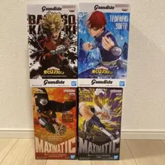 僕のヒーローアカデミア フィギュア 4点セット - メルカリ