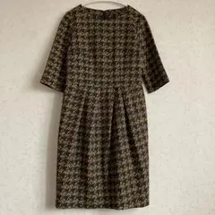 23区 花柄ワンピース S相当 日本製 美品 着丈86cm 送料無料