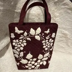 ハワイアンキルト ハンドメイド トートバッグ