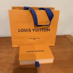 LOUIS VUITTON ギフトボックス 小型 オレンジ　ギフトバッグセット