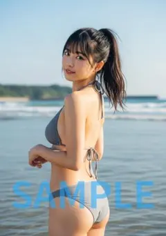 L1039　AI美女 A4ポスター コスプレ　水着　グラビア ランジェリー