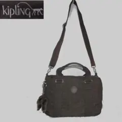 m23104・値下★KipLing★2wayショルダーバッグ・収納たっぷり
