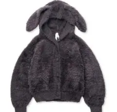 【新品・未使用】ジェラピケ　バニーモコフード付きカーディガン