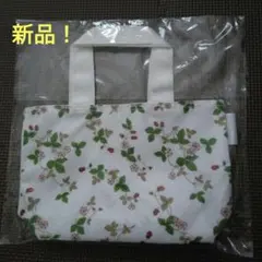 WEDGWOOD　ワイルド ストロベリー柄 ミニトート