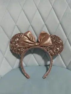 ミニー耳カチューシャ ピンクゴールド