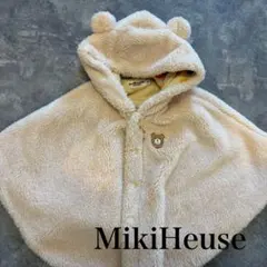 MikiHouse ベビーポンチョ フリーサイズ