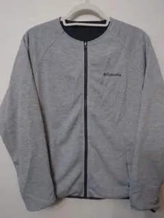 Columbia ノーカラージャケット リバーシブル
