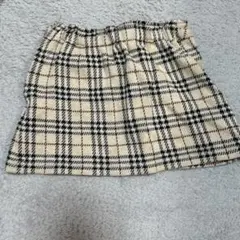 BURBERRY LONDON チェック柄ミニスカート
