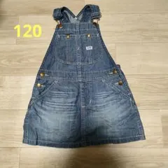Lee デニム オーバーオール ジャンパースカート 120
