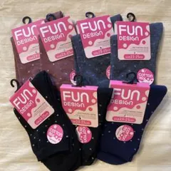 FUN DESIGN レディースソックス 7足セットのサムネイル
