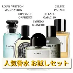 ハイブランドミニ香水　サンプル5本セット　ルイヴィトン　イマジナシオン