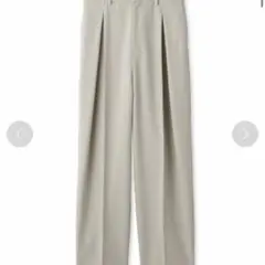 新品未使用　Mila Owen タックダンディーパンツ ベージュ