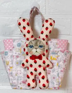 ゆ*ら様 コヤンイサムチョン ルミちゃん ハンドメイド トートバッグ