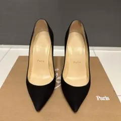 Christian Louboutin ブラック ハイヒール　ルブタン　36