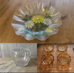 PYREX パイレックス 花柄グラタン皿 5枚セット 昭和レトロ 日本製