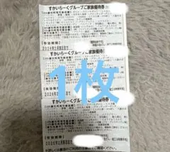 すかいらーく25%OFF券(2月末)