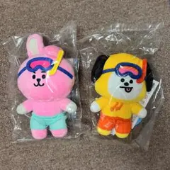 BT21 5周年記念レインボーカラーぬいぐるみ CHIMMY☆COOKY - メルカリ