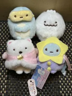 すみっコぐらし ユニクロ限定 とかげ　てのりぬいぐるみ　スミエティ　しろくま